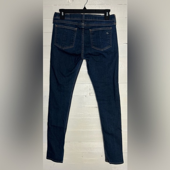 Rag & Bone women’s Skinny jeans. Size 27, dark blue wash. Great condition. - Picture 3 of 11
